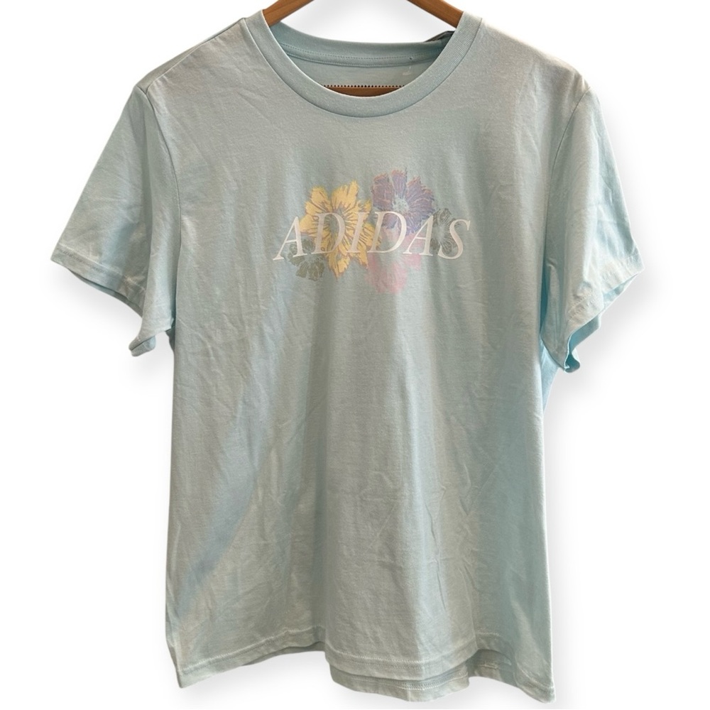 Adidas | Floral Multi Sport T-shirt NWT - Picture 4 of 8